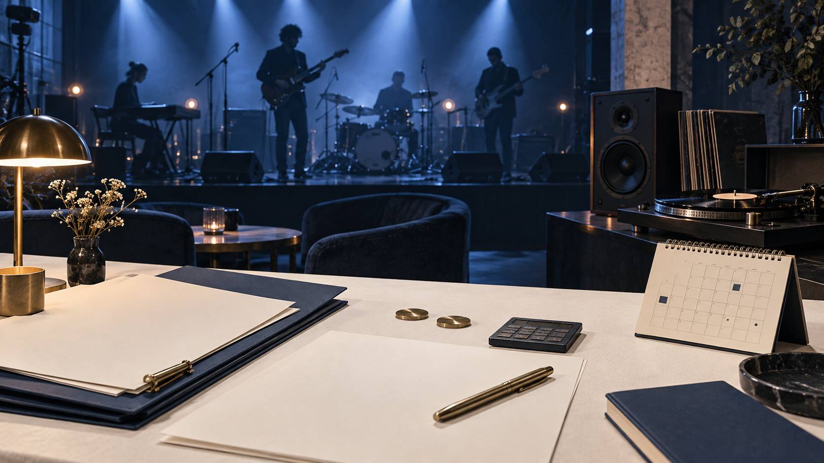 Illustration éditoriale du sujet : SACEM ou SPRE : qui paie quoi sur un concert live
