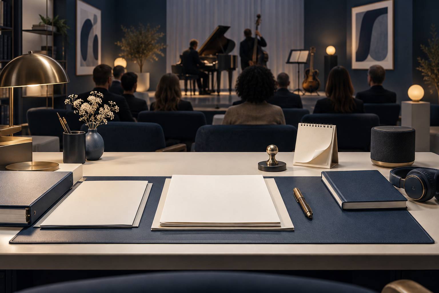 Illustration éditoriale du sujet : Séance musicale : ce que le terme recouvre en droit
